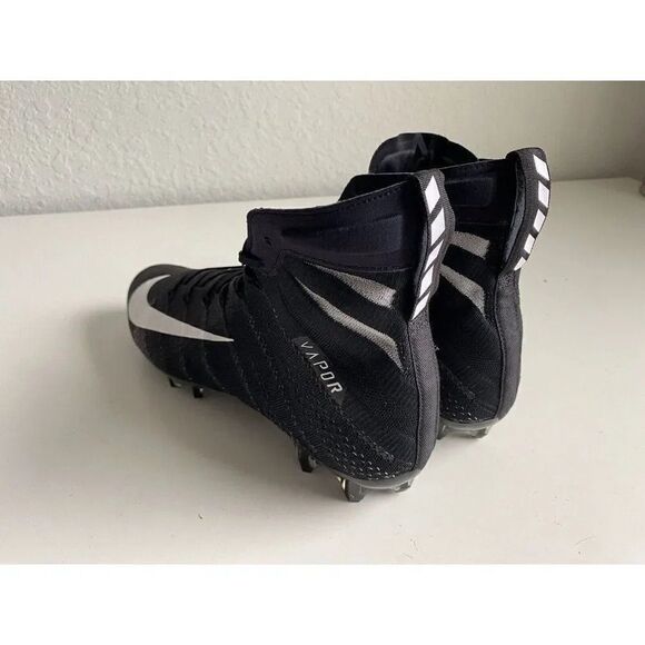 Nike Vapor Untouchable 3 Elite Black Promo Cleats AO3006-010 Men's Size 12.5 - Picture 7 of 14